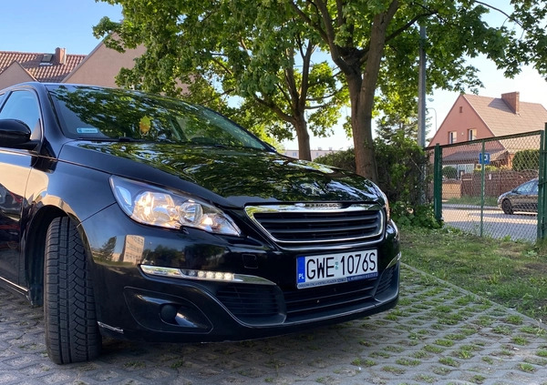 Peugeot 308 cena 40000 przebieg: 113000, rok produkcji 2016 z Wejherowo małe 154